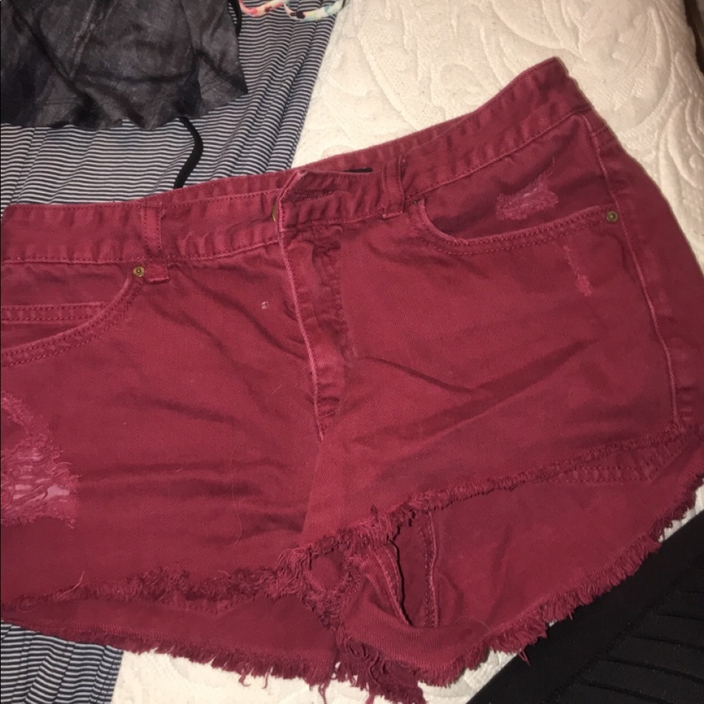jean shorts